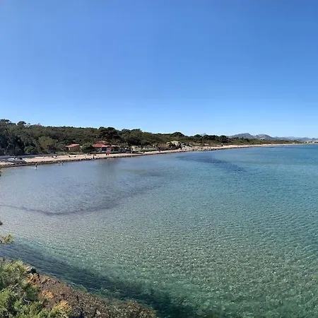 T3 Vue Les Pieds Dans L'eau, Piscine, Clim * 耶尔