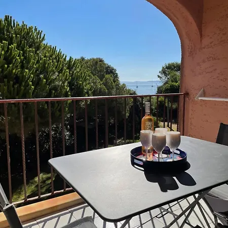 T3 Vue Les Pieds Dans L'eau, Piscine, Clim Apartment