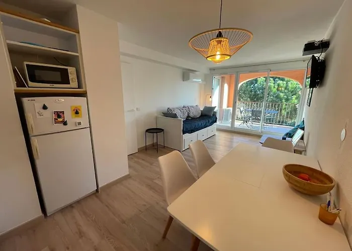 T3 Vue Les Pieds Dans L'eau, Piscine, Clim * 耶尔