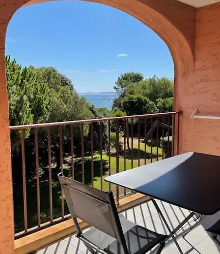 T3 Vue Les Pieds Dans L'eau, Piscine, Clim * 耶尔